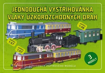 Papírový model Jednoduchá vystřihovánka: Vlaky úzkorozchodných drah - Ivan Zadražil (2015)