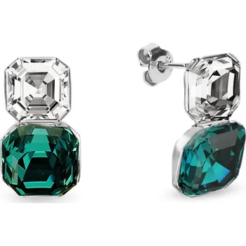 Náušnice Náušnice zelené se Swarovski Elements Imperial Duo KT44802CEM Emerald
