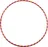 Merco Hula Hoop Stripe gymnastická obruč , 85 cm