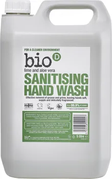 Mýdlo Bio-D Tekuté antibakteriální mýdlo s vůní limetky a aloe vera
