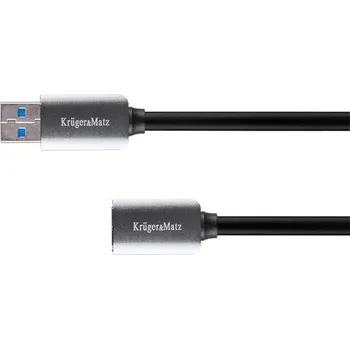 Datový kabel Kabel KRUGER & MATZ KM0336 1x USB 3.0 A konektor / 1x USB 3.0 A zdířka 1m