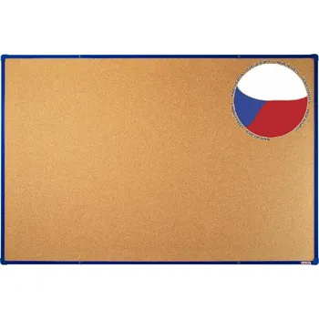 Kancelářský nábytek Korková nástěnka boardOK 180x120 - modrá