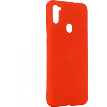 Silikonový kryt pro Samsung Galaxy M11 - Červený