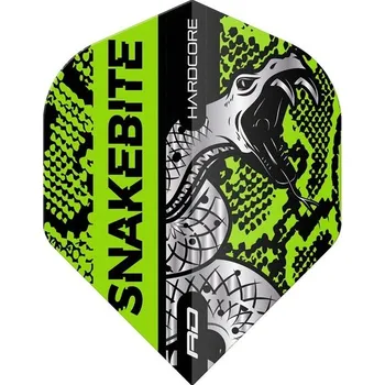 Letky Red Dragon Hardcore PETER WRIGHT SNAKEBITE Coiled Snakeskin Green