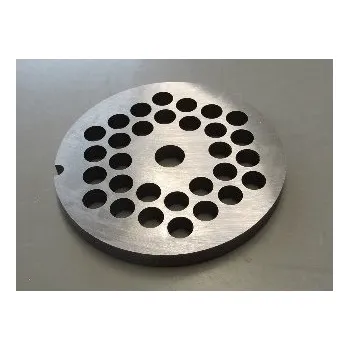 Příslušenství k mlýnku Řezná deska, šajba - vel. 32/10 mm na klobásy Porkert 7003210 (Porkert 7003210 DESKA32PR10 Šajba k mlýnku vel. 32, průměr otvorů 10 mm)