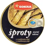SOKRA Šproty uzené v rostlinném oleji…