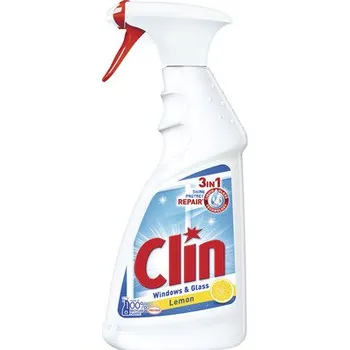 Čisticí prostředek na okna Čistící prostředek na okna Clin Lemon 500 ml
