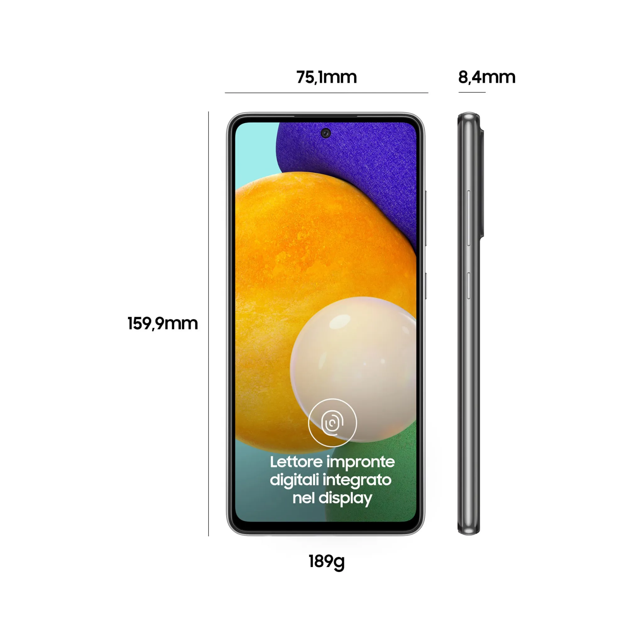 Fotografie 2 - Mobilní telefon Samsung Galaxy A52 (A525F) 128 GB černý