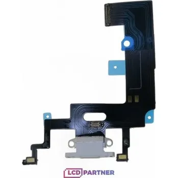 Apple iPhone Xr Nabíjení flex bílá