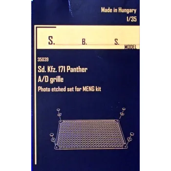 Plastikový model 1/35 Sd.Kfz. 171 Panther A/D grille (MENG)
