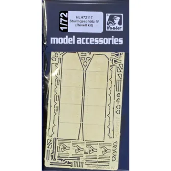 Plastikový model 1/72 Sturmgeschütz IV detail PE set (REV)