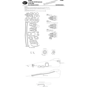 Plastikový model 1/48 Mask MiG-25BM ADVANCED (ICM 48905)
