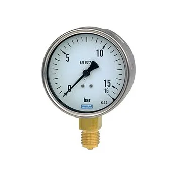 Manometr WIKA 312/AKC 0-100 bar 1% G1/2