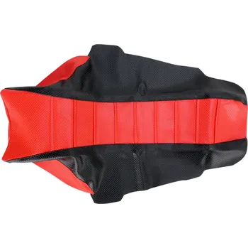 Moto sedlo A Potah sedla FLU DESIGNS Honda CRF 250 2014-2017 ČERVENÁ/ČERNÁ (SEAT COVER 3 PANEL)