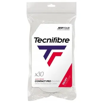 Tenisové omotávky Tecnifibre Contact Pro 2x15 bílá