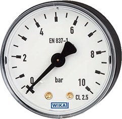 Manometr WIKA 358 0-10 bar 2.5% G1/4