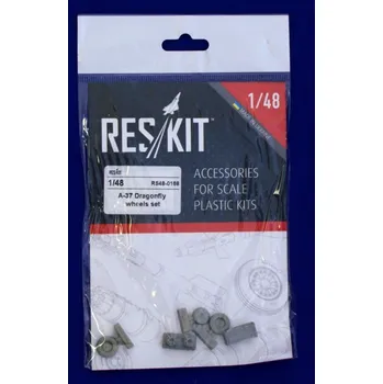 Plastikový model 1/48 A-37 Dragonfly wheels set