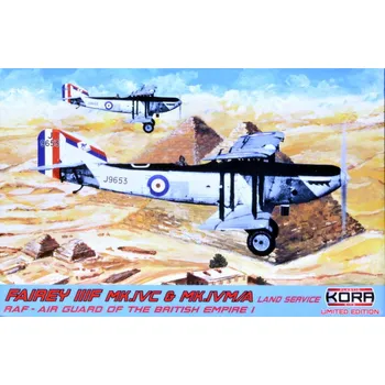 Plastikový model 1/72 Fairey IIIF Mk.IVC & Mk.IVM/A Land service