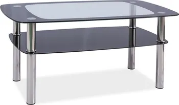 Konferenční stolek Casarredo Rava C chrom/sklo