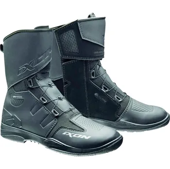 Moto obuv KASSIUS WP - černé motocyklové boty IXON - 45