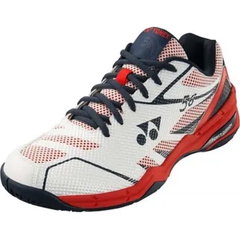 Halová obuv Yonex SHB-56, white/red - EUR 39 YONEX - Výprodej