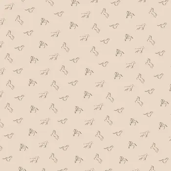 Balící papír Balicí papír - skicy koně, recyklovaný papir, rozměr 88 x 135 cm