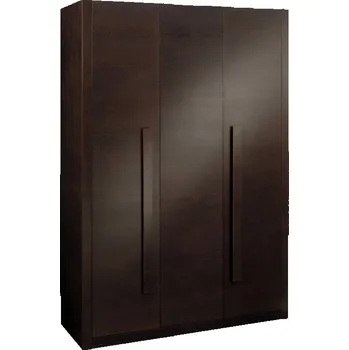 Šatní skříň MILANO šatní skříň 3 dveřová Dub čoko, Varianta: MILANO šatní skříň 3 dveřová