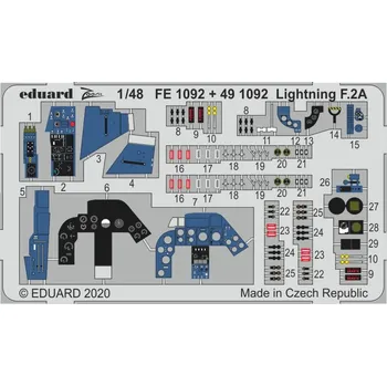 Plastikový model 1/48 Lightning F.2A (AIRF)
