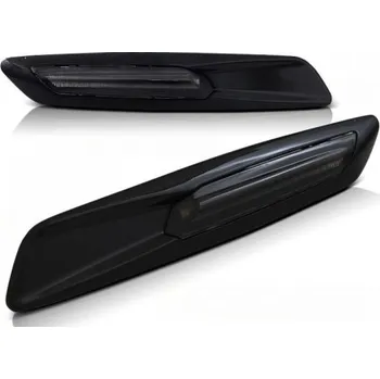 Směrový světlomet Boční blinkry Tuning Tec LED BMW E82 2007-2010 style černé lesklé