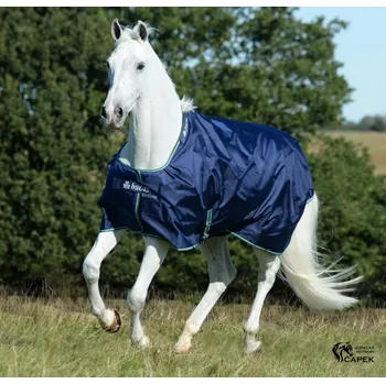 Vybavení pro koně Deka výběhová Bucas -SMARTEX RAIN FLEECE- - Šedá - 135cm