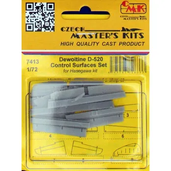 Plastikový model 1/72 Dewoitine D-520 Control Surfaces Set (HAS)