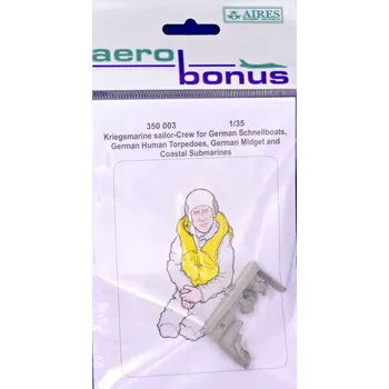 Plastikový model 1/35 Kriegsmarine sailor-crew Vol.2 (1 fig.)