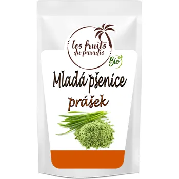 Fitness strava Mladá pšenice prášek BIO 250 g Les Fruits du Paradis