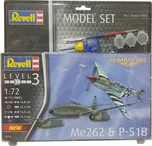 Revell Messerschmitt Me262 P-51B Model…