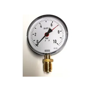 Ventil Manovakuometr WIKA 312 -1...+0,6 bar 2,5% G1/2