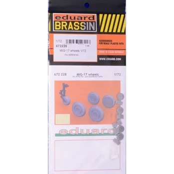 Plastikový model BRASSIN 1/72 MiG-17 wheels (AIRF)