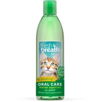 Kosmetika pro kočku TropiClean Ústní voda pro kočky 470 ml
