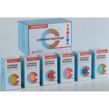 Obin. elastické CoPoly MH Mix neon 5 x 450 cm - 6ks