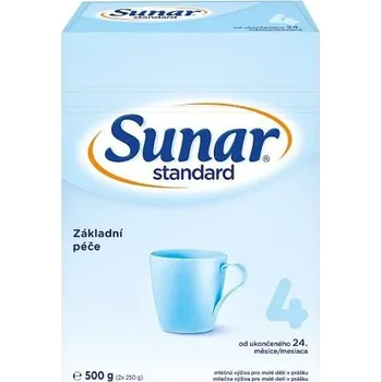 Kojenecká výživa Sunar Standard 4 2 x 250 g
