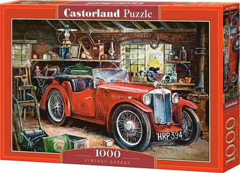 Puzzle Castorland Veterán v garáži 1000 dílků