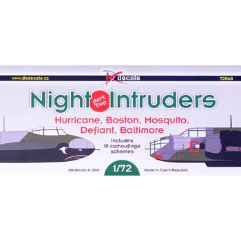Plastikový model 1/72 Night Intruders - part 2 (10x camo)