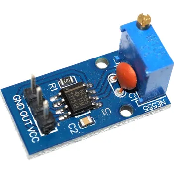 Elektronická stavebnice Nastavitelný generátor pulsů s časovačem NE555