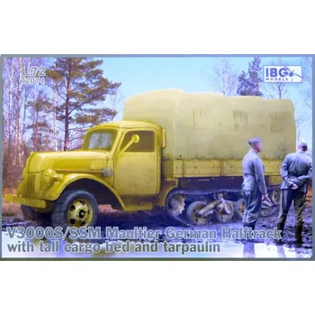 Plastikový model 1/72 V3000S/SSM Maultier German Halftrack w/ bed