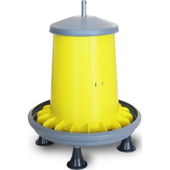 krmítko pro hospodářská zvířata Násypné krmítko tubusové pro slepice, drůbež 9 l Arcus River s nožičkami