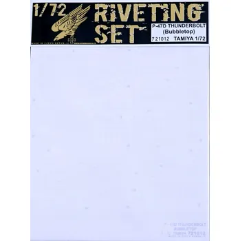 Plastikový model 1/72 Rivets - P-47D Thunderbolt Bubbletop (TAM)