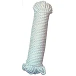 Clanax Šňůra na prádlo balvna bílá