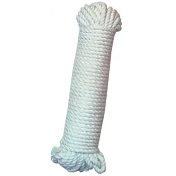 Šňůra na prádlo Clanax Šňůra na prádlo balvna bílá