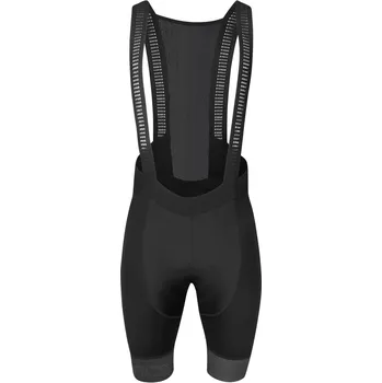 Cyklistické kalhoty FORCE Kraťasy F FASHION se šráky a vložkou,črn-šedé Velikost: XXL