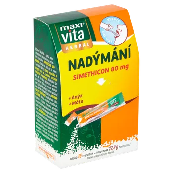 Přírodní produkt Maxi Vita Herbal Klidná střeva Simethicon 80 mg