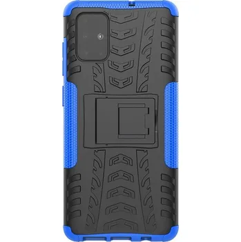 Pouzdro na mobilní telefon Kryt Samsung A02s ultra odolný modrý (obal neboli pouzdro Samsung A02s)